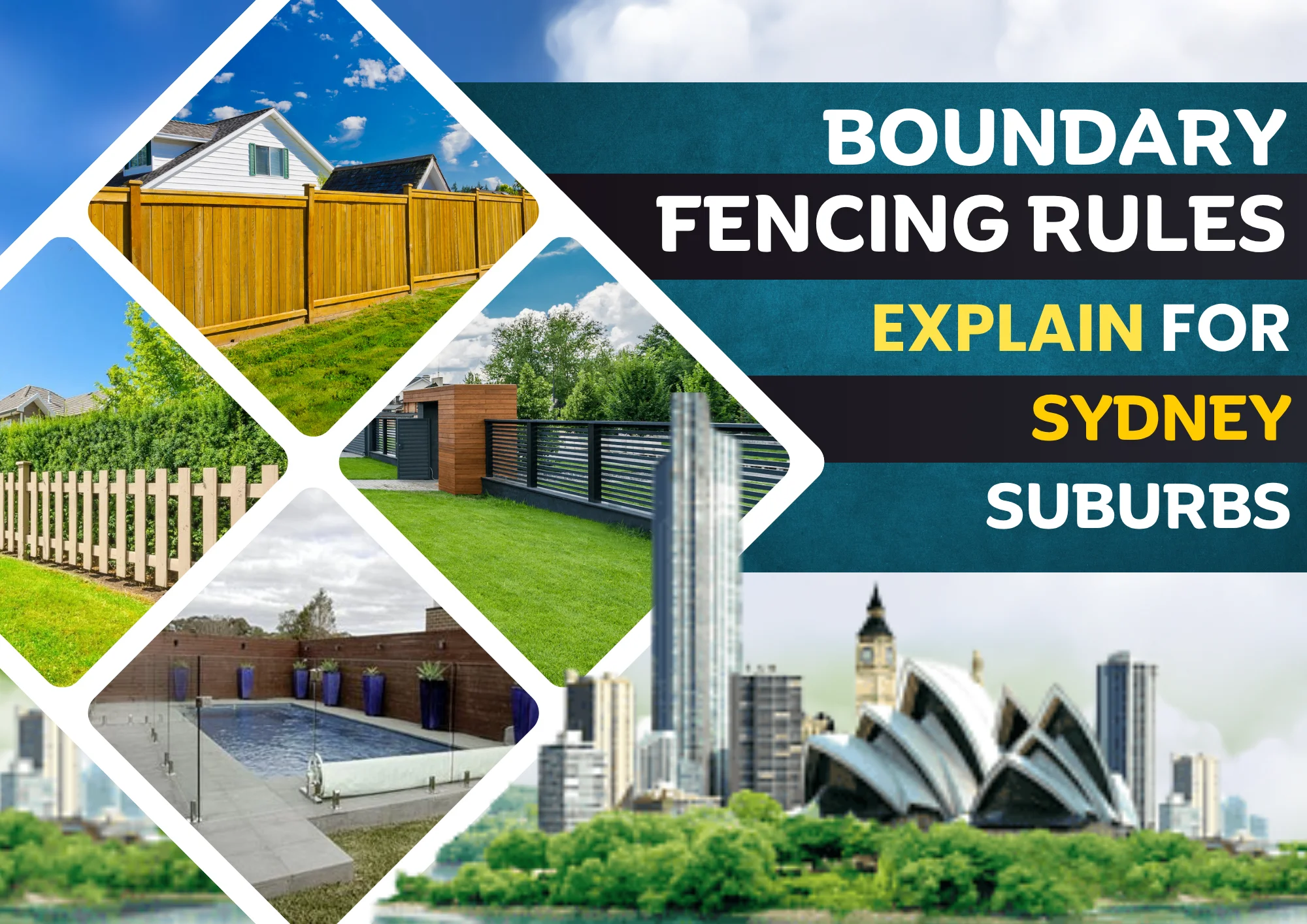 Boundary Fencing Rules Explained for Sydney Suburbs.