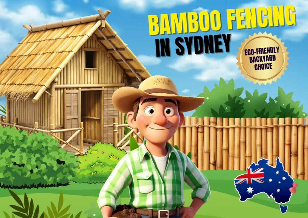 Ec-friendly fencing- bamboo fencing
