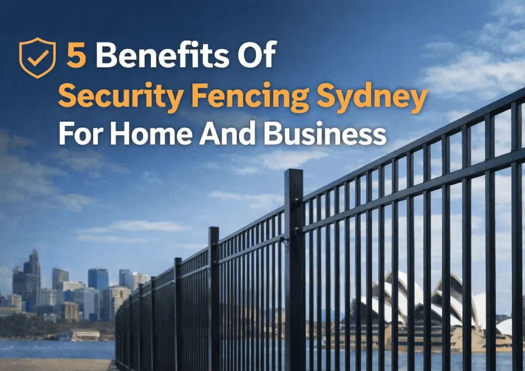 5 Benefits Of Security Fencing Sydney For Home And Business