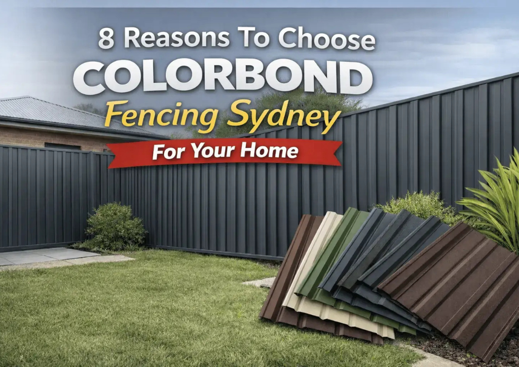 8 Reasons To Choose Colorbond Fencing Sydney For Your Home