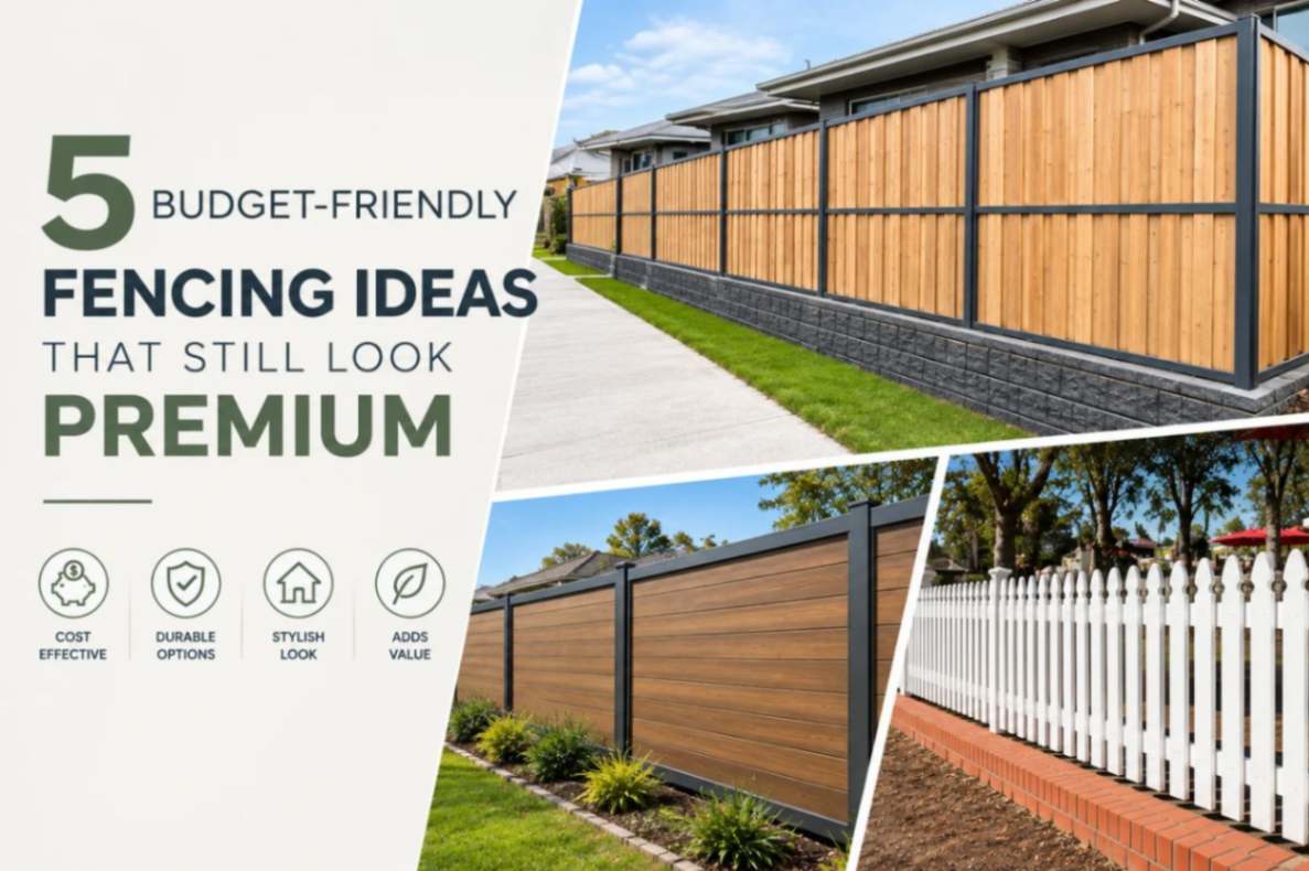 5 Budget-Friendly Fencing Ideas That Still Look Premium 