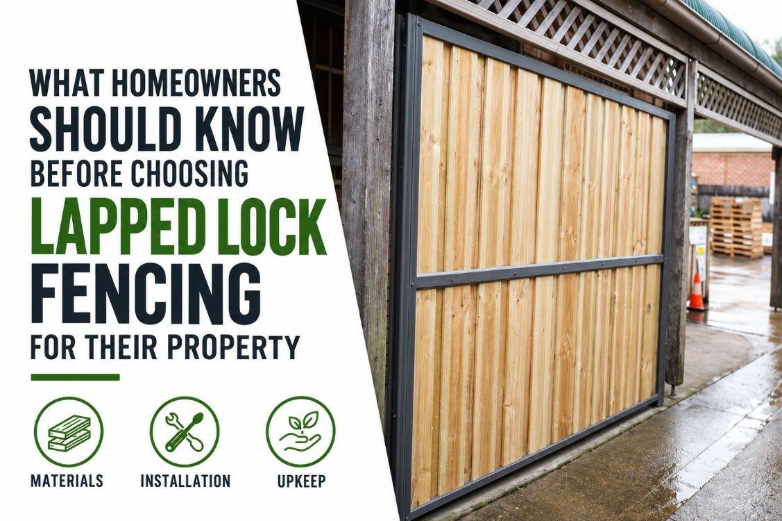 What Should Homeowners Know Before Choosing Lapped Lock Fencing for Their Property?