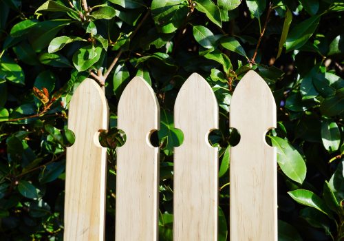 fencing wood